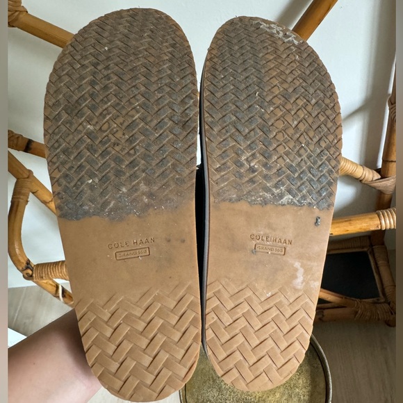 Cole Haan Denim Platform Slides - Picture 6 of 7